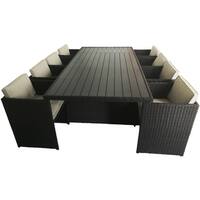 Cabo 9 Piece Rectangular Dining Set with Cushion
Cabo 9 Piece Rectangular Dining Set with Cushion