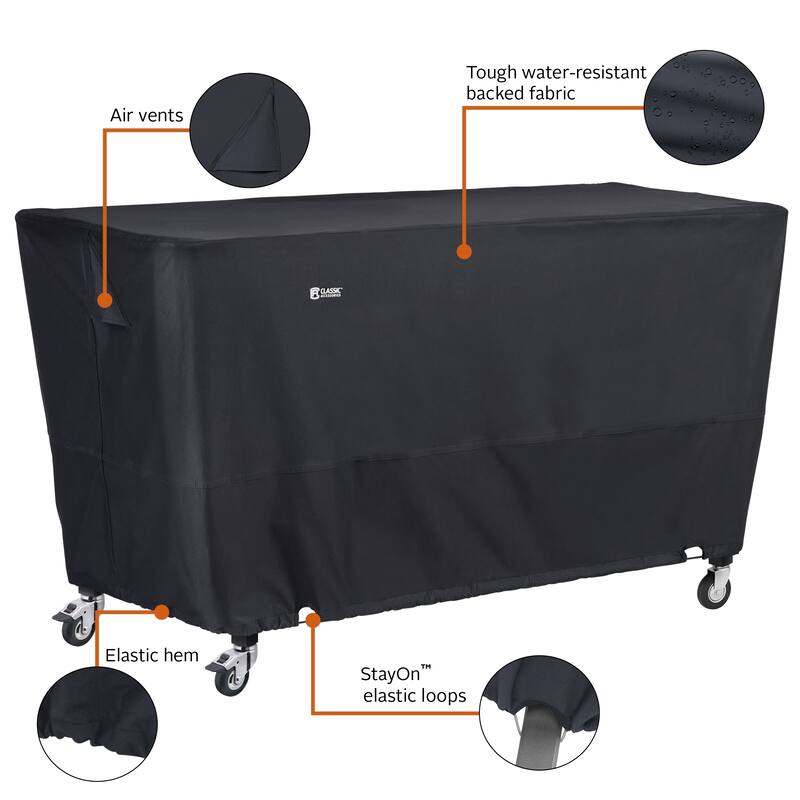 Classic Accessories Water-Resistant 63 Inch Flat Top Griddle Cover