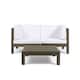 Option gray + white cushion