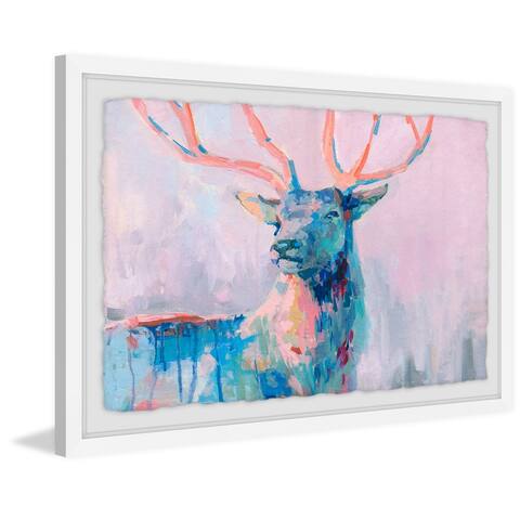 Marmont Hill - Handmade Majestic Deer Framed Print