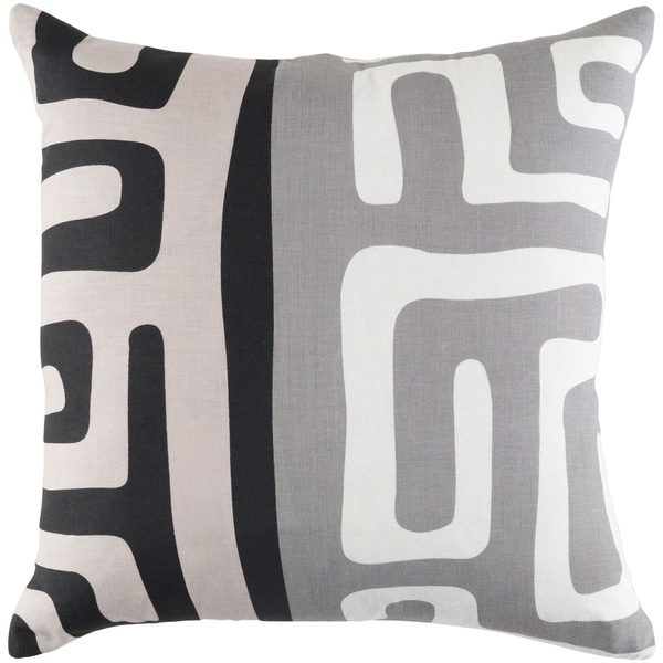 Decorative Avenue Grey 18-inch Pillow Cover