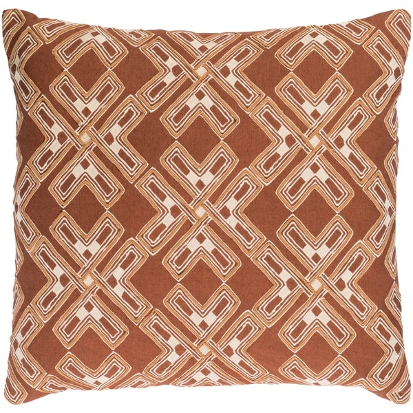 Decorative Lauren Camel 22-inch Throw Pillow Cover