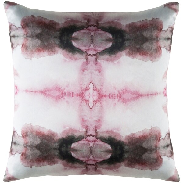 Decorative Qaui Pink 20-inch Throw Pillow Cover