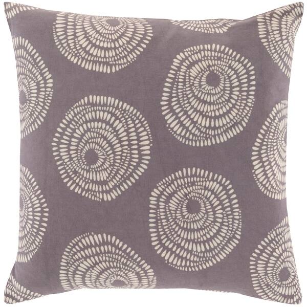 Shop Decorative Cailyn Charcoal Circles And Dots 18 Inch Throw