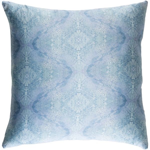 Decorative Puteaux Denim 20-inch Throw Pillow Cover