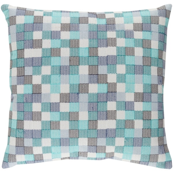 Decorative Snoopy Teal Blue 18-inch Throw Pillow Cover