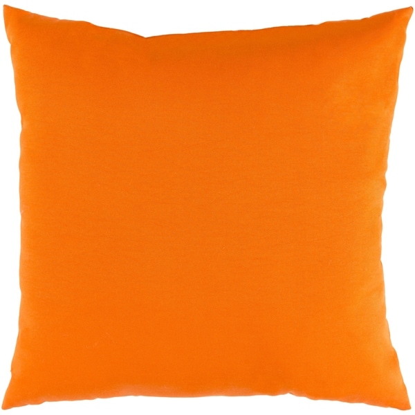 orange outdoor pillows