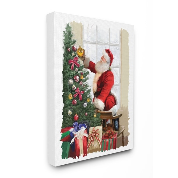 Shop The Stupell Home D cor Collection  Holiday Santa 