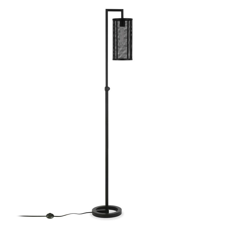 Parthen Floor Lamp in Blackened Bronze