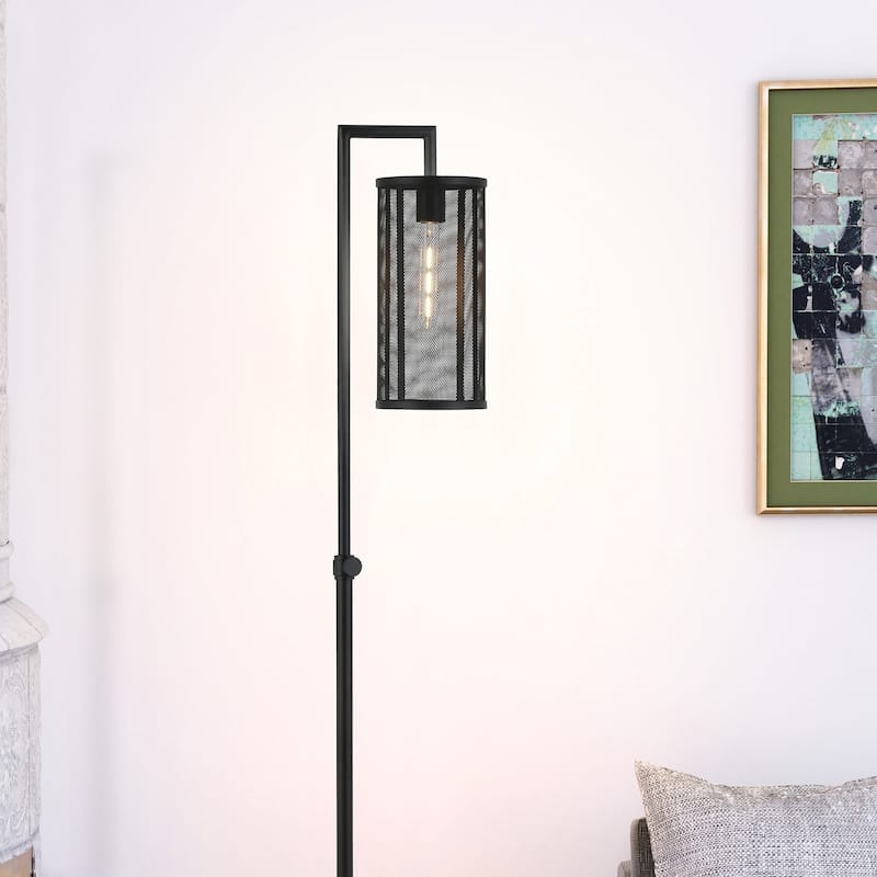 Parthen Floor Lamp in Blackened Bronze