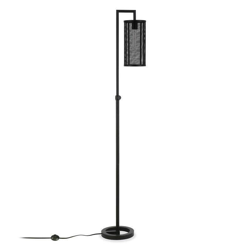 Parthen Floor Lamp in Blackened Bronze
