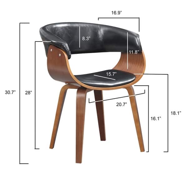 Carson Carrington Qaanaaq 18 Inch Wood And Faux Leather Seat Carson Carrington Qaanaaq 18 Inch Wood