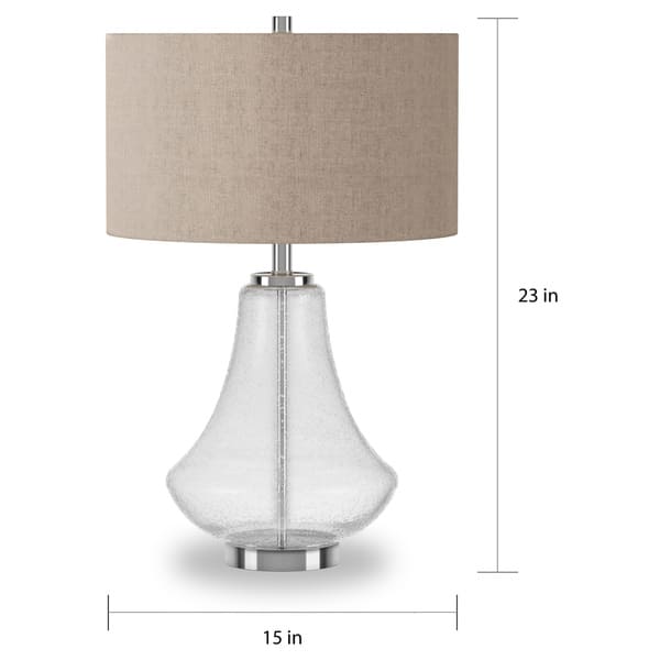 Shop The Gray Barn Eastern Shore Farmhouse Table Lamp In Seeded