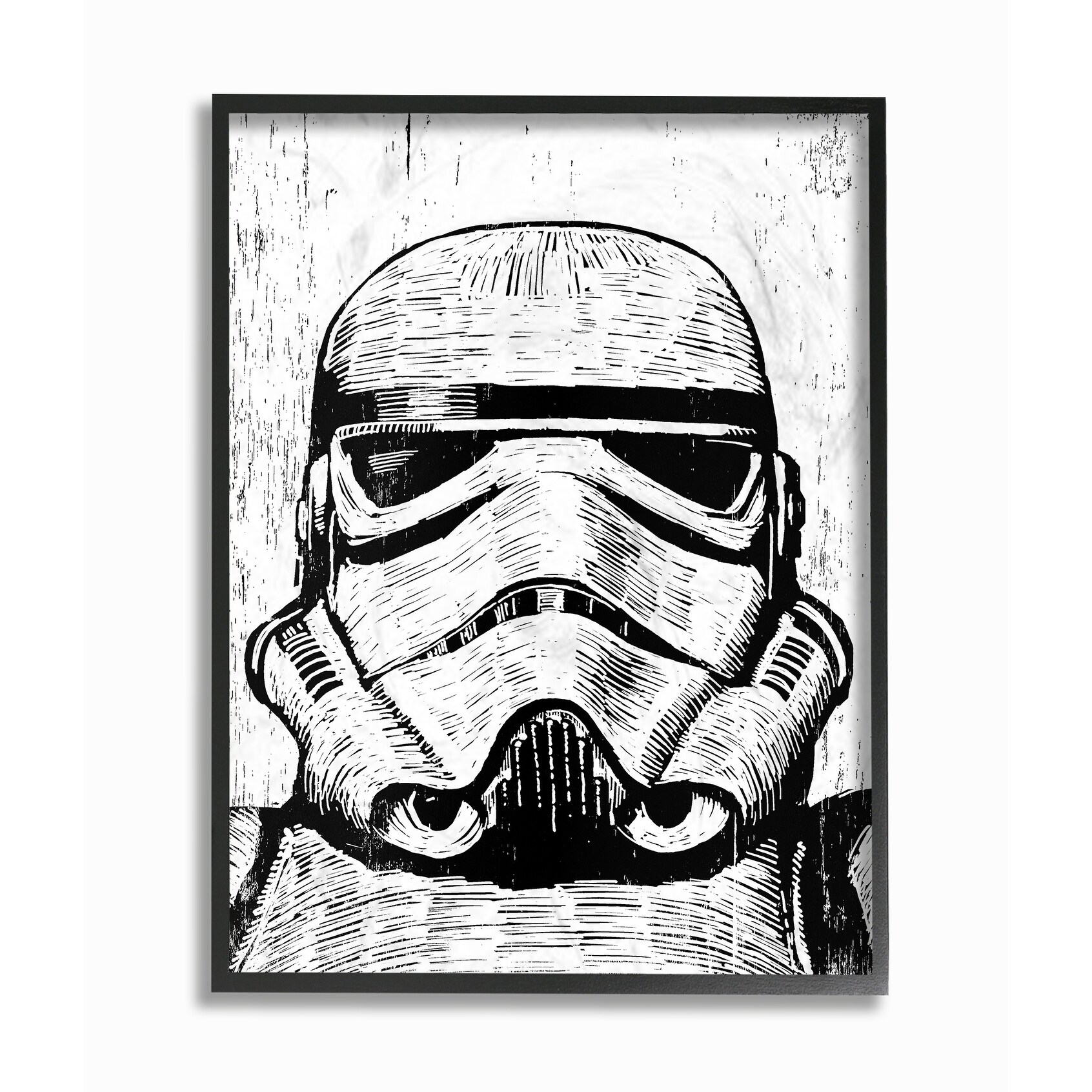Shop The Stupell Home Decor Collection Black And White Star Wars