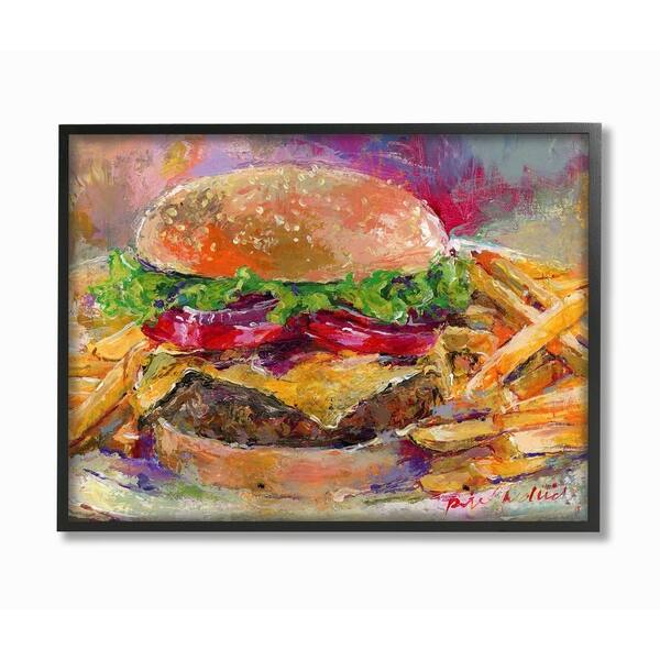 Shop The Stupell Home Decor Collection Hamburger And Fries Still