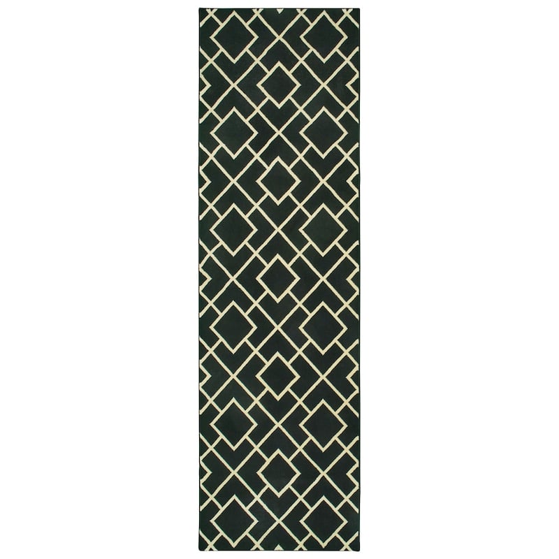 Style Haven Lisette Geometric Lattice Area Rug