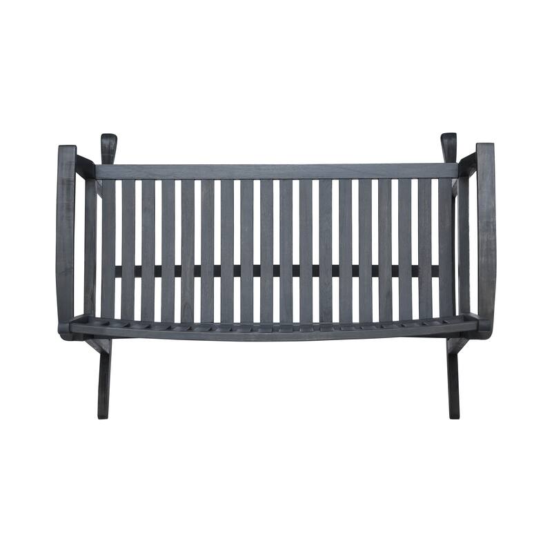 Amina Acacia Wood Patio Glider by Christopher Knight Home