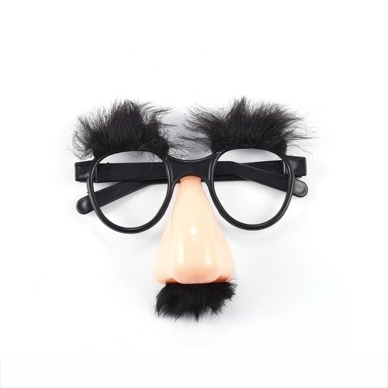Glasses Mustache Fake Nose Clown Fancy Dress up Costume Props Fun Party  Favor - Bed Bath & Beyond - 23150491