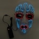 Halloween LED SlipKnot Mask Horrible EL Masquerade Dancing Parties Mask ...