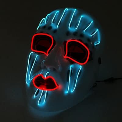 Halloween Led Slipknot Mask Horrible El Masquerade Dancing Parties Mask 