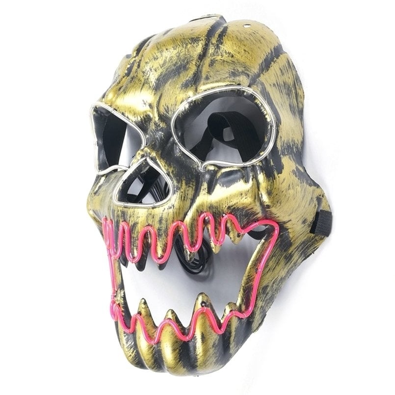 New Wave Heavy Metal Band Slipknot Zipper Mouth Same Paragraph White Mask Halloween Party Masquerade Adult Horror Full Face Resin Mask