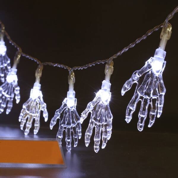 Shop Light String With Skeleton Hand Halloween Party Garden Home