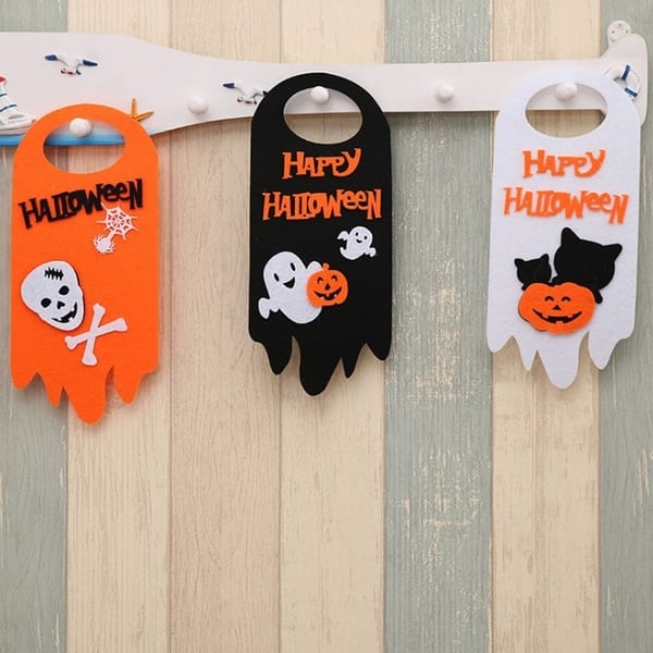 Accessories Party Ornaments Ghost Pumpkin Skull Halloween Pendant Door Hanging