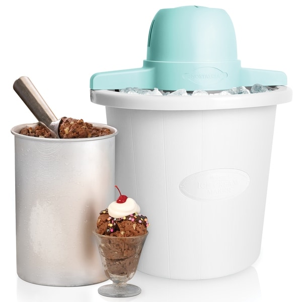 Nostalgia 4 quart online ice cream maker recipes