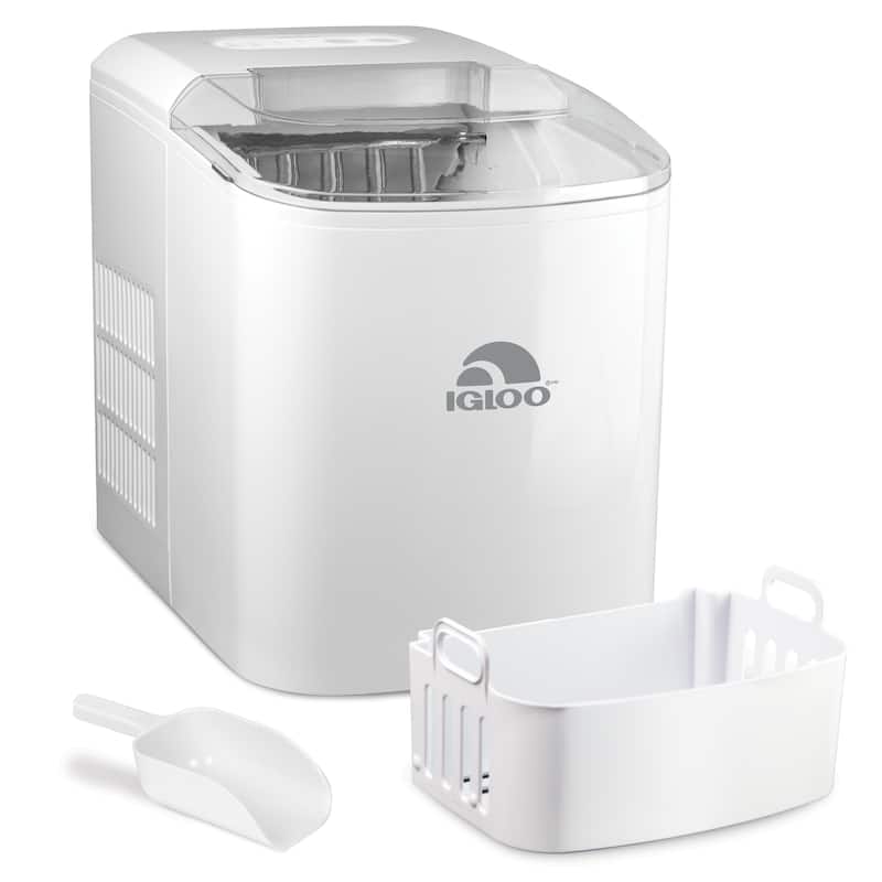 Igloo ICEB26WH 26-Pound Automatic Ice Cube Maker - White
