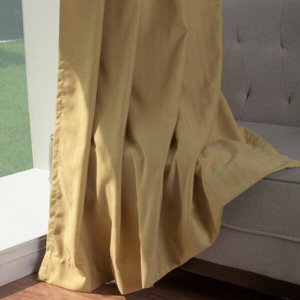 Shop Aurora Home Herringbone Room Darkening Curtain Panel Pair
