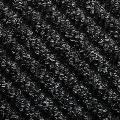 Mats Inc. Slip Not 2000 Carpet Tile, Charcoal, 19.7" x 19.7", 12 Tiles