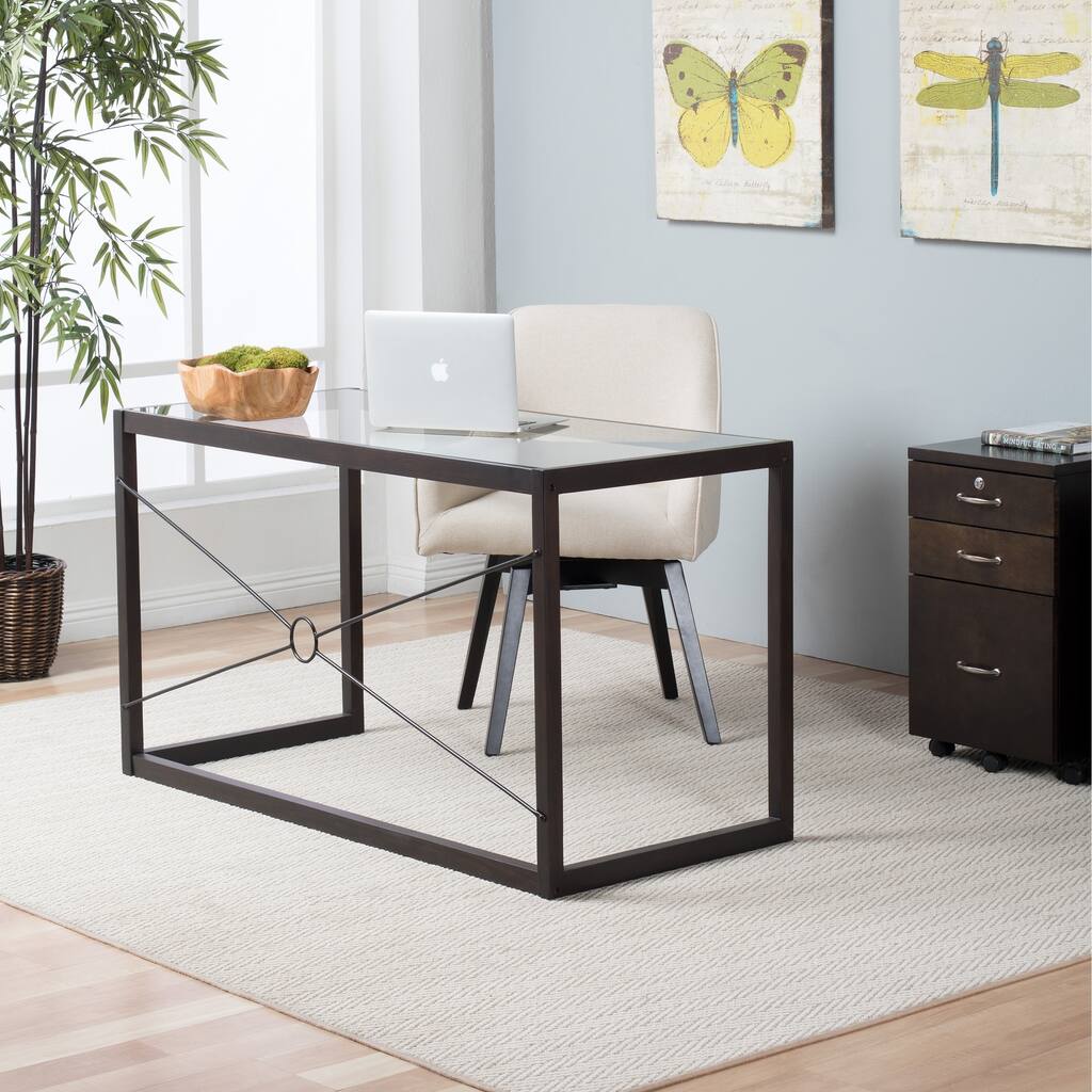 Studio Designs Home Newell 54 inch Writing Desk Wood