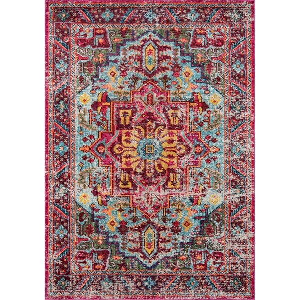 Momeni Casa Machine Made Polypropylene Multi Area Rug - 5'3" x 7'6"