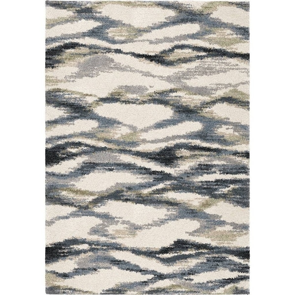 Orian Rugs Portland Seacliff Muted Blue Area Rug 7 10