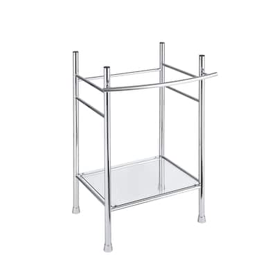 American Standard Edgemere Console Table Legs 8719.000.002 Polished Chrome