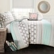 preview thumbnail 3 of 2, Taylor & Olive Hubbard Elephant Stripe Comforter Set