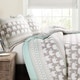 preview thumbnail 2 of 2, Taylor & Olive Hubbard Elephant Stripe Comforter Set