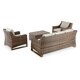 Havenside Home Monaco 4-piece Wicker Outdoor Set - Thumbnail 5