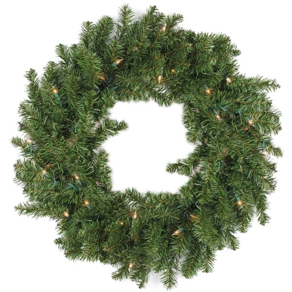 30 Battery Operated Pre Lit Led Pine Xmas Wreath Clear 30 Battery Operated Pre Lit Led Pine Xmas Wreath Clear Lights Free Shipping Today 23155384