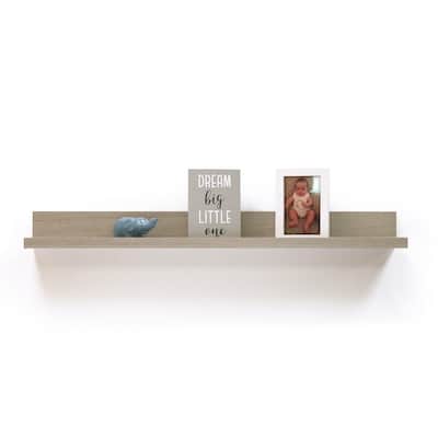 InPlace 36-inch Grey Driftwood Picture Ledge