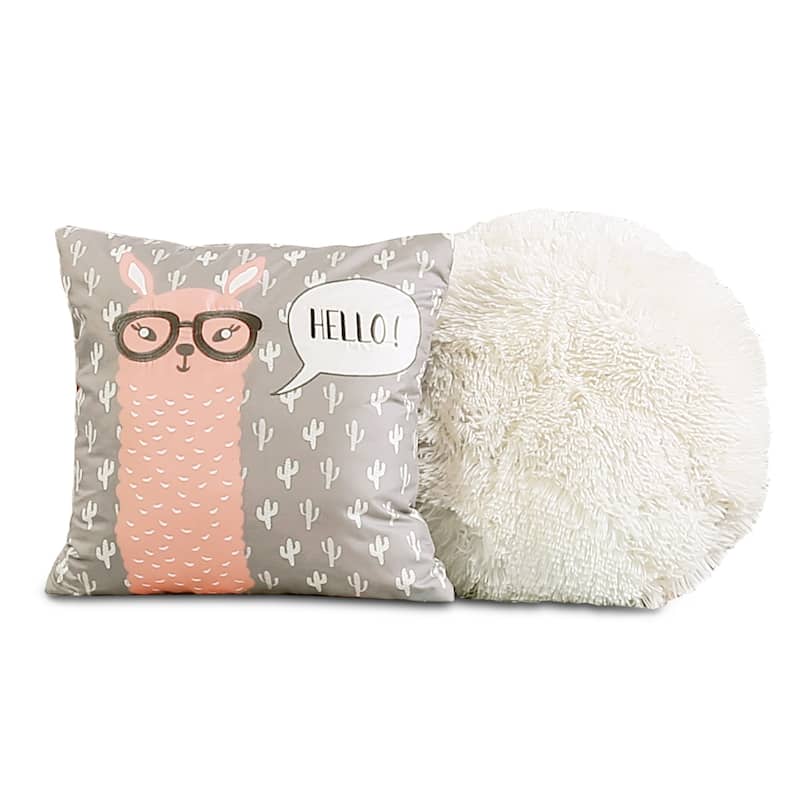Lush Decor Llama Stripe Quilt Set