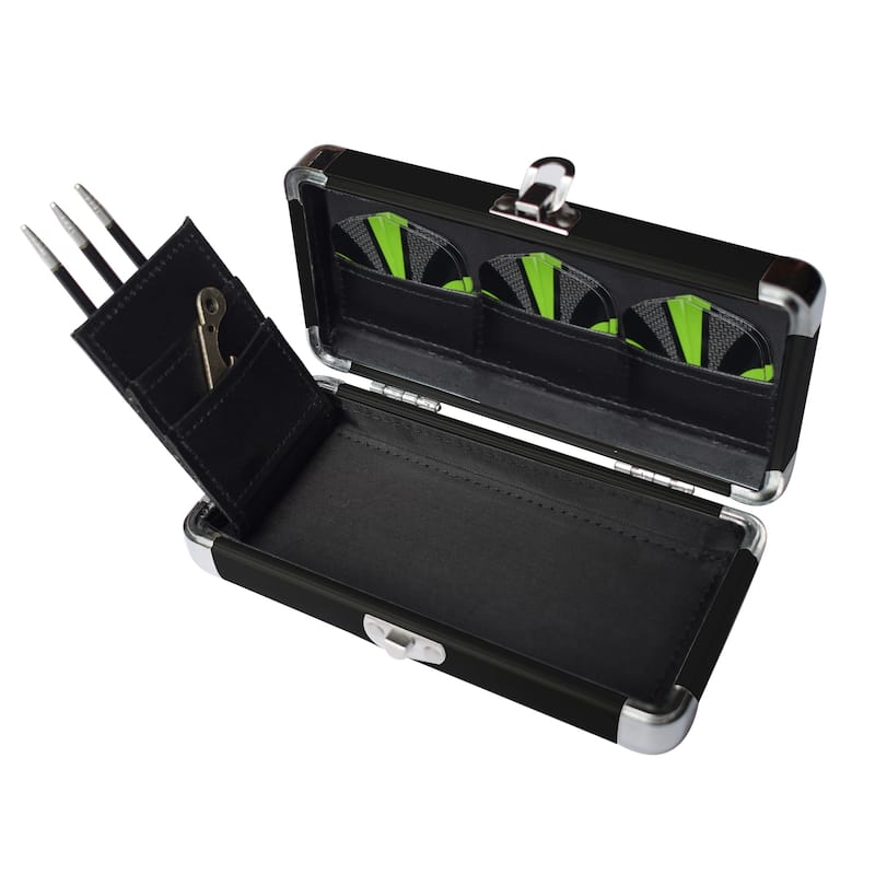 Hathaway Dublin Steel Tip Darts with Tungsten Barrels- 3 Piece Set - Black