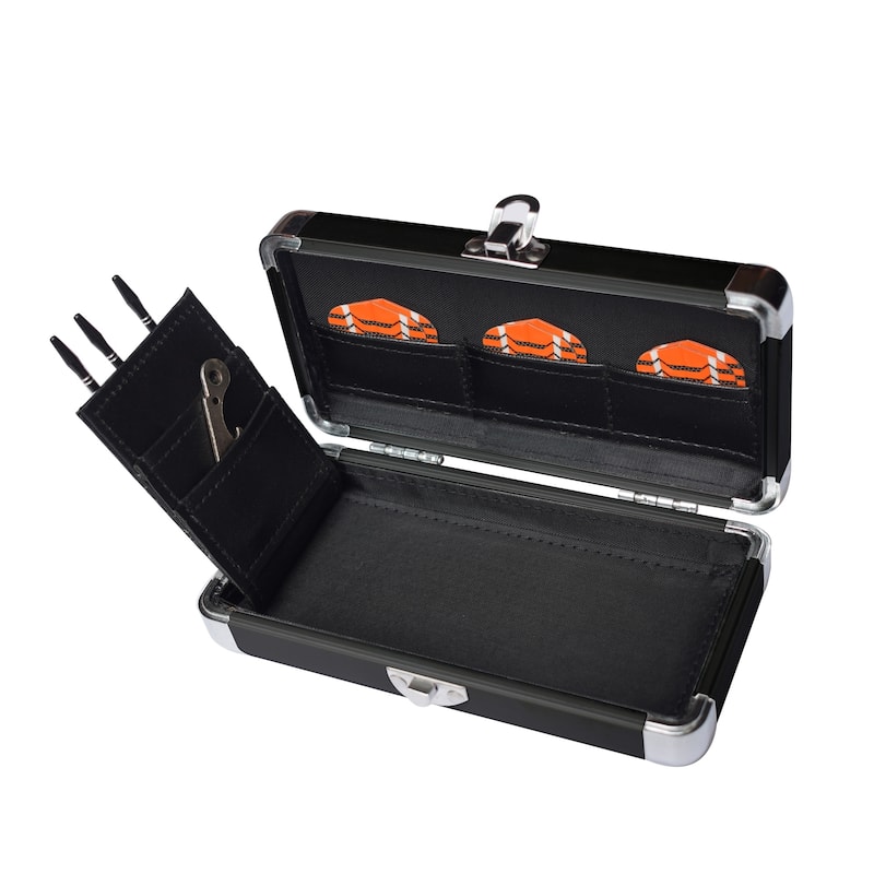 Hathaway Spartan Soft Tip Darts with Tungsten Barrels - 3 Piece Set - Black - N/A