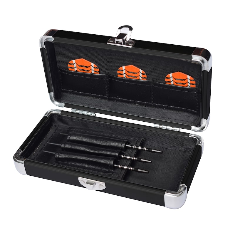 Hathaway Spartan Soft Tip Darts with Tungsten Barrels - 3 Piece Set - Black - N/A