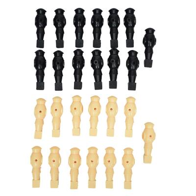 Replacement Foosball Players with Hardware - (Set of 26)