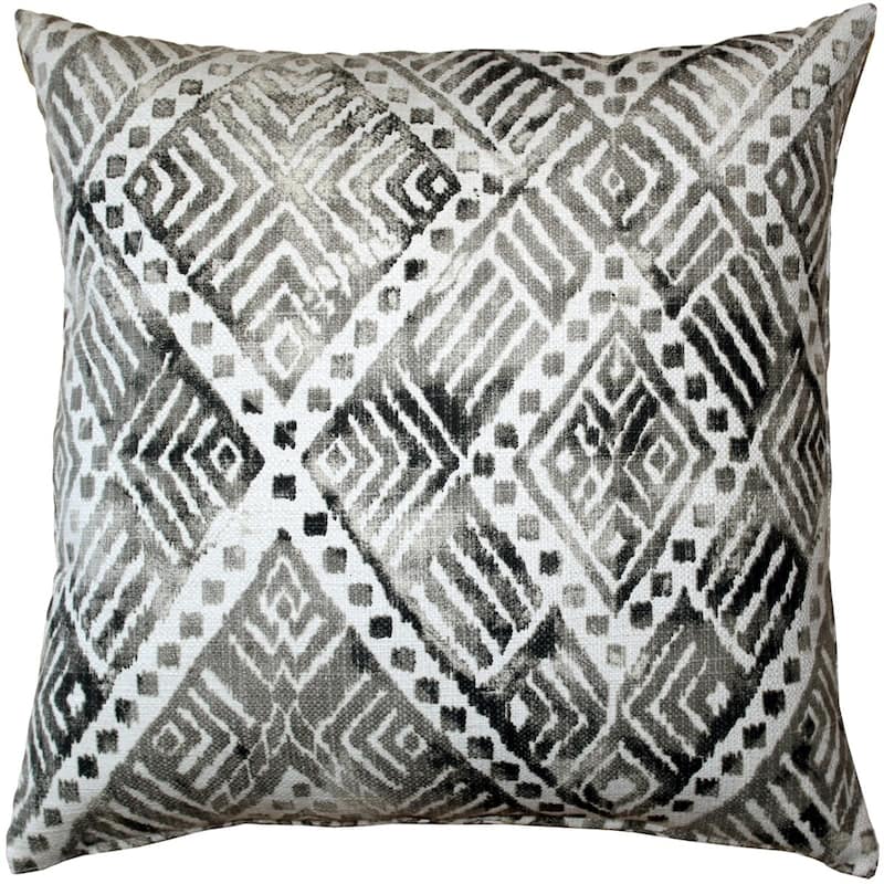 Pillow Decor - Tangga Throw Pillow (20X20, 12x20) - 20"x20" - Grey