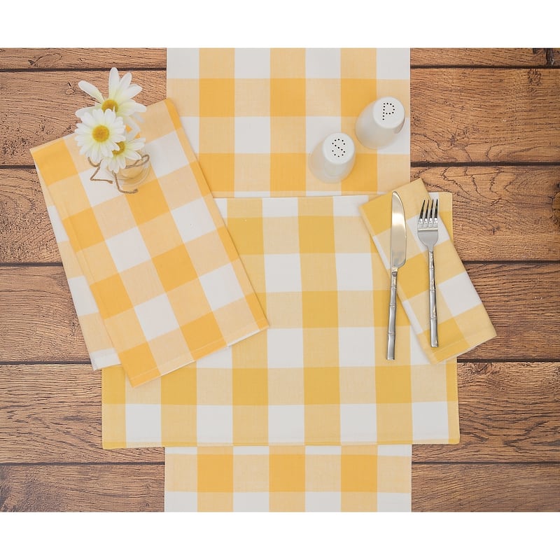 Griffin Check Table Runner - N/A