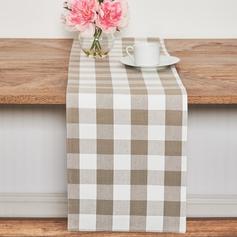 Griffin Check Table Runner - N/A
