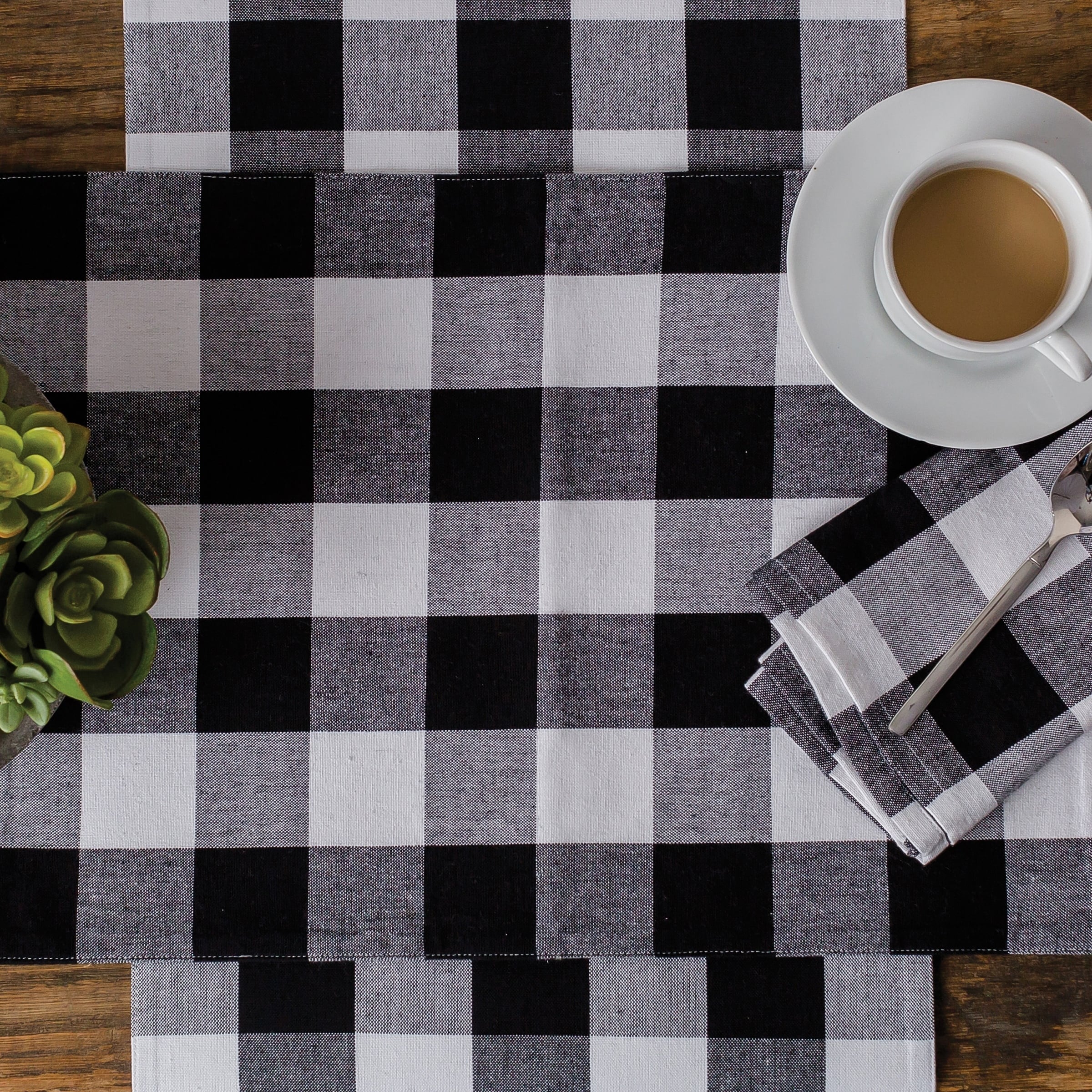 Griffin Check Table Runner