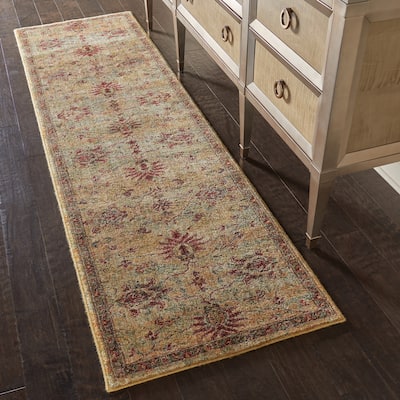Nourison Vintage Tradition Cream/Red Area Rug